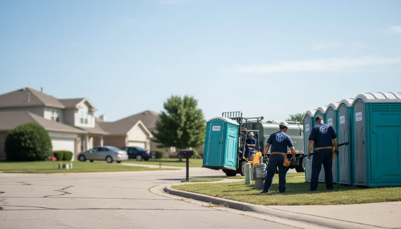 Porta Potty Rental in Moran, KS near me